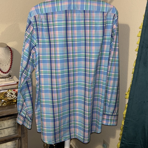 POLO RALPH LAUREN
Button-Down Collar Logo-Embroidered Checked Cotton shirt - Picture 4 of 6